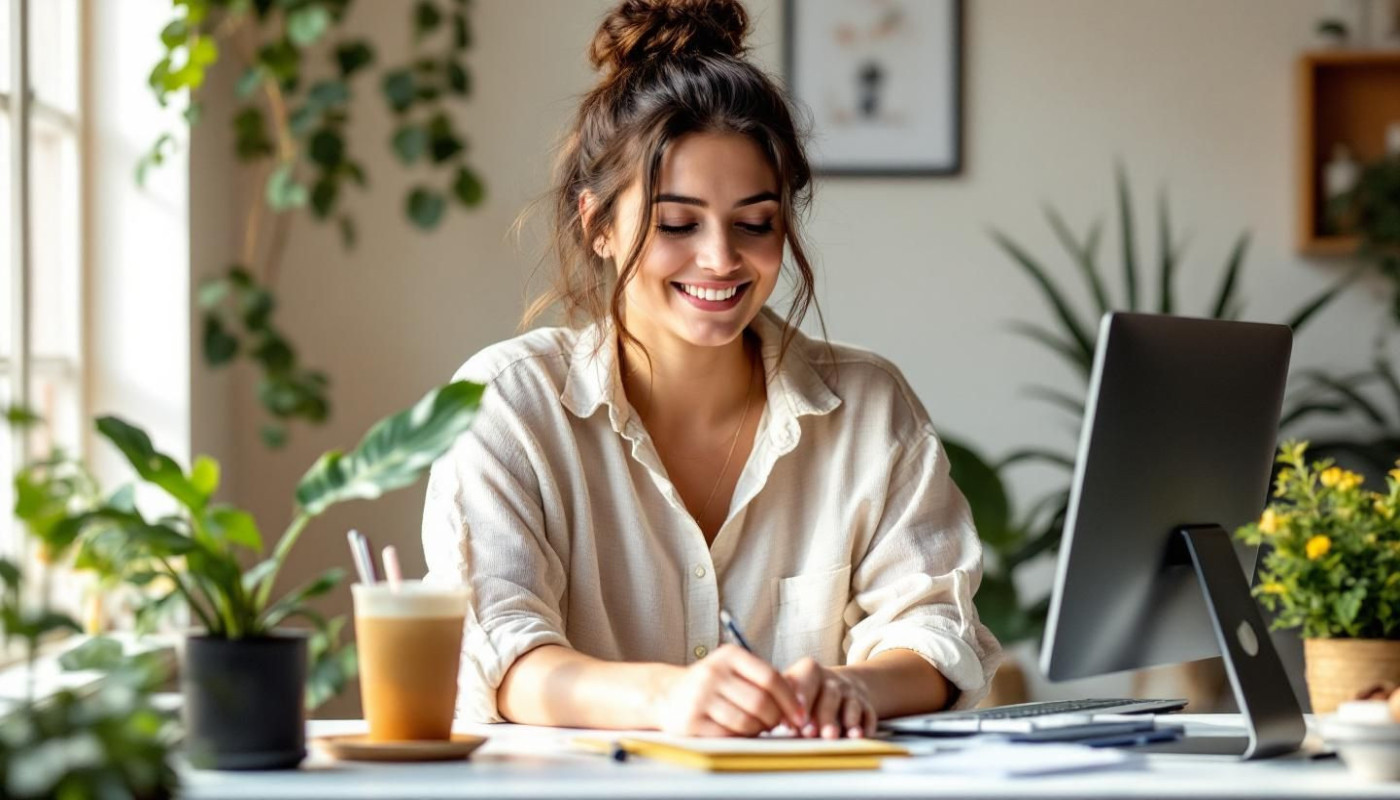 Intégration harmonieuse d'un espace de travail à domicile